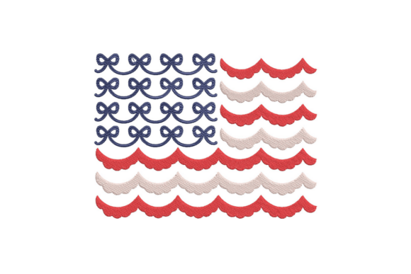 Evaluating the American Flag Embroidery Design for Etsy Success