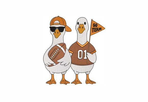 Football Geese Embroidery: A Seller’s Review