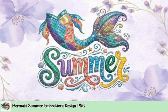 Mermaid Summer Embroidery Design Review
