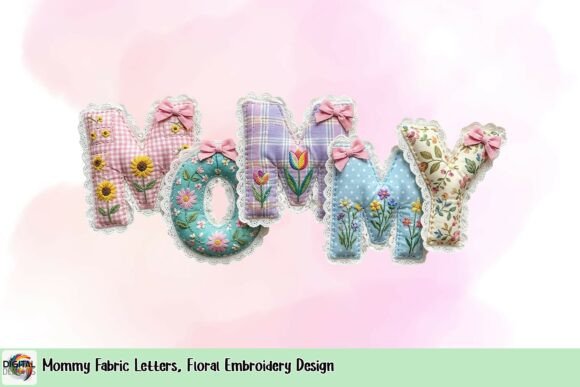 Mommy Fabric Letters: A Floral Embroidery Review