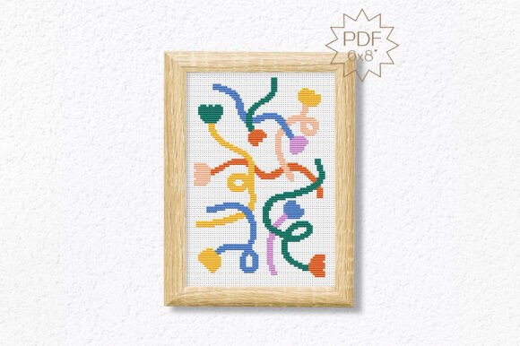 Review: Abstract Flowers Cross Stitch PDF