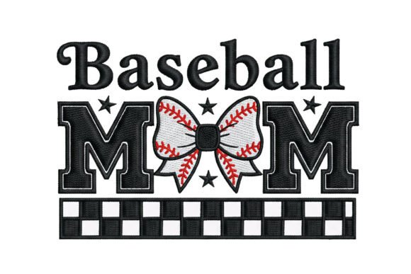 Review: Baseball Mom Bow Embroidery Design for Makers