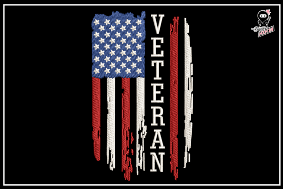 Review: Distressed American Flag Veteran Design