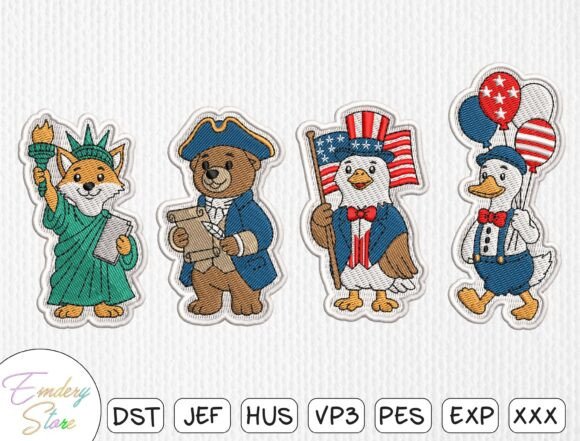 Review: Patriotic Embroidery Design Bundle for Merch