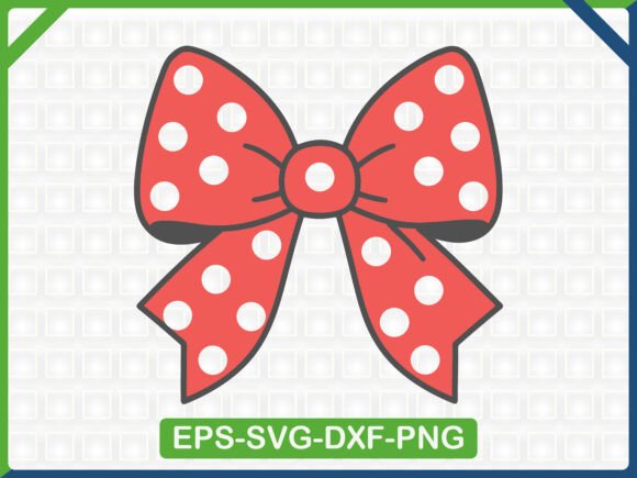 Review: Red Polka Dot Bow Embroidery SVG Design
