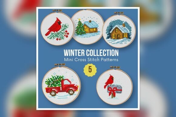 Review: SET-Winter-01-05 Cross Stitch Pattern PD