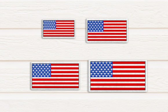 Review: US Flag ITH Feltie Applique Embroidery