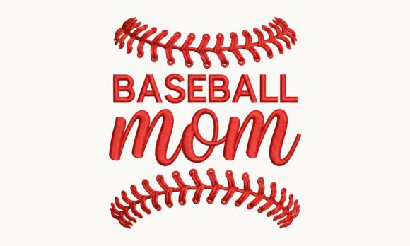 Reviewing the Baseball Mom Embroidery Design PNG