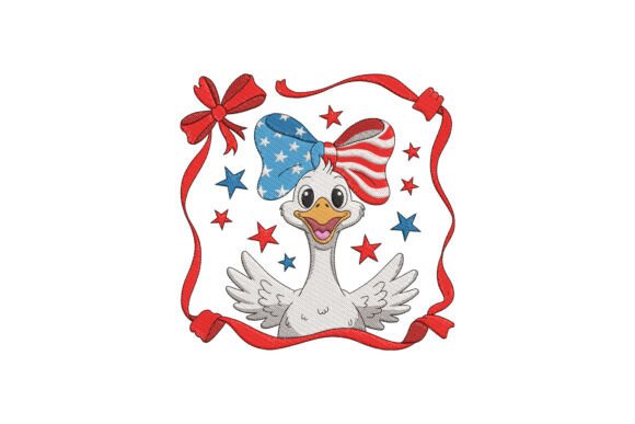 Reviewing the Whimsical Patriotic Duckling Design